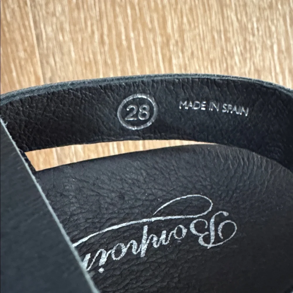 Bonpoint Kids Leather Sandals. Size 28 (Made in Spain)